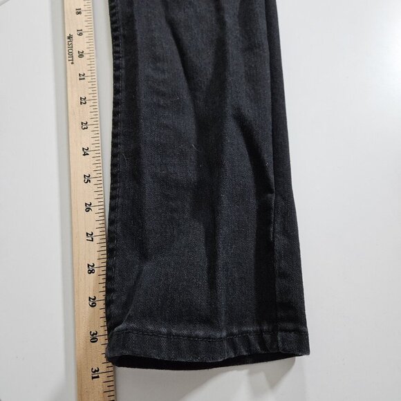 Levi's Jeans Men 30x32/31 Black 511 Slim Fit Tapered Stretch Pockets Zip Western - Picture 6 of 16